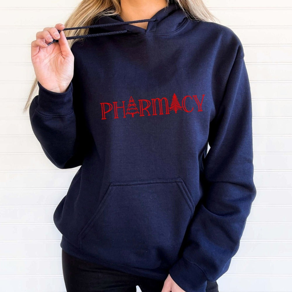 Funny Pharmacy Christmas Sweater, Christmas Pharmacy Shirt, Matching Pharmacist Christmas Party Outfit, Merry Christmas Sweatshirts, Pharmacy Xmas Gift