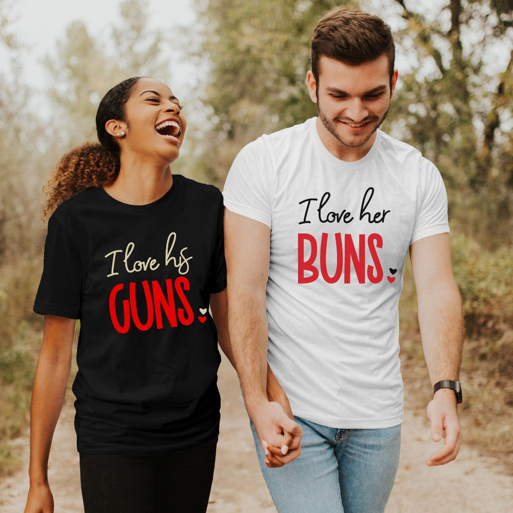 Funny Valentine's Day T-Shirt, Matching Couple Outfit, Honeymoon Travel Shirt for Newlywed, Anniversary Gift for Women Him Her