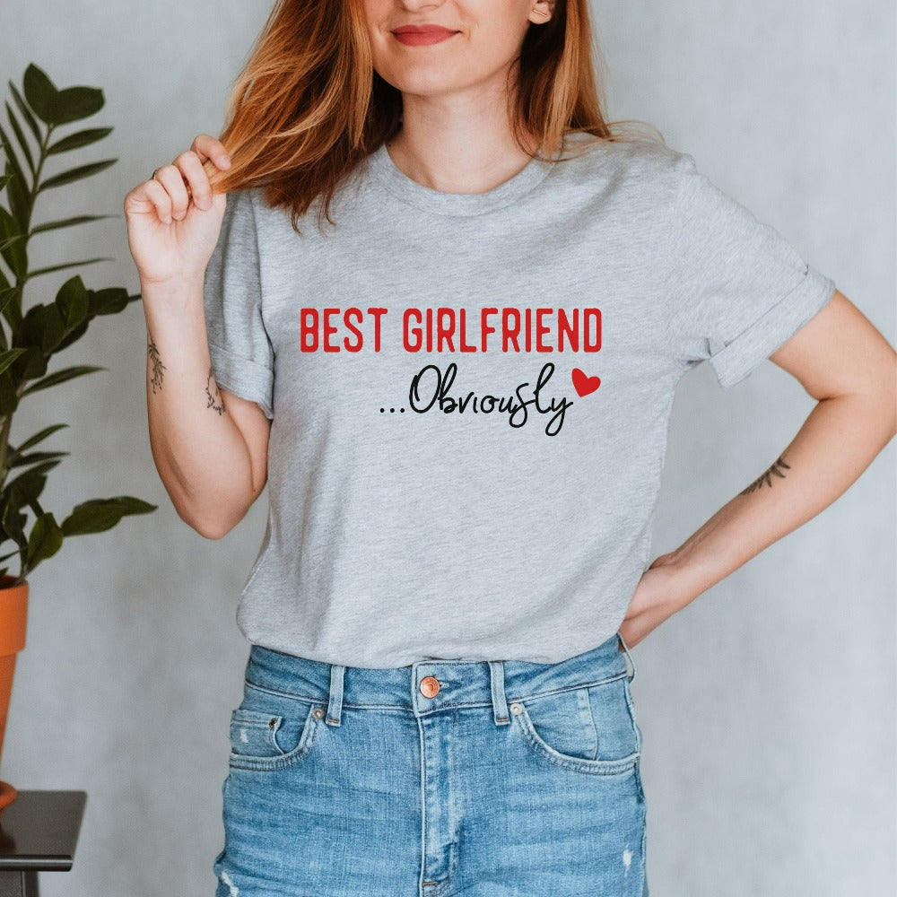 Funny Valentine's Day T-Shirt, Matching Couple Outfit, Valentines Day Gift for Girlfriend Boyfriend, Shirts for Dating, Birthday Tee