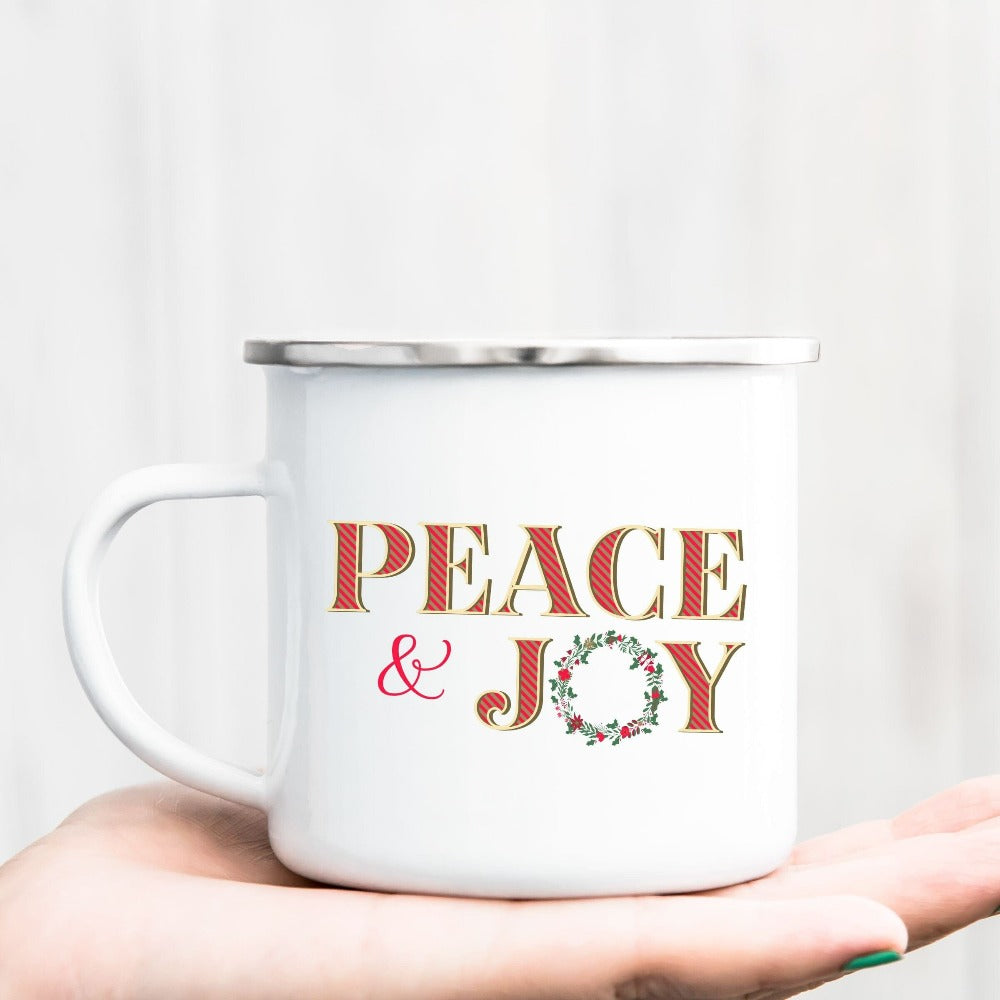 Gift for Christmas Holiday, Cute Christmas Coffee Mug, Girl Cousin Sleepover Pajama Party Beverage Mug, Teacher Christmas Cup Ideas