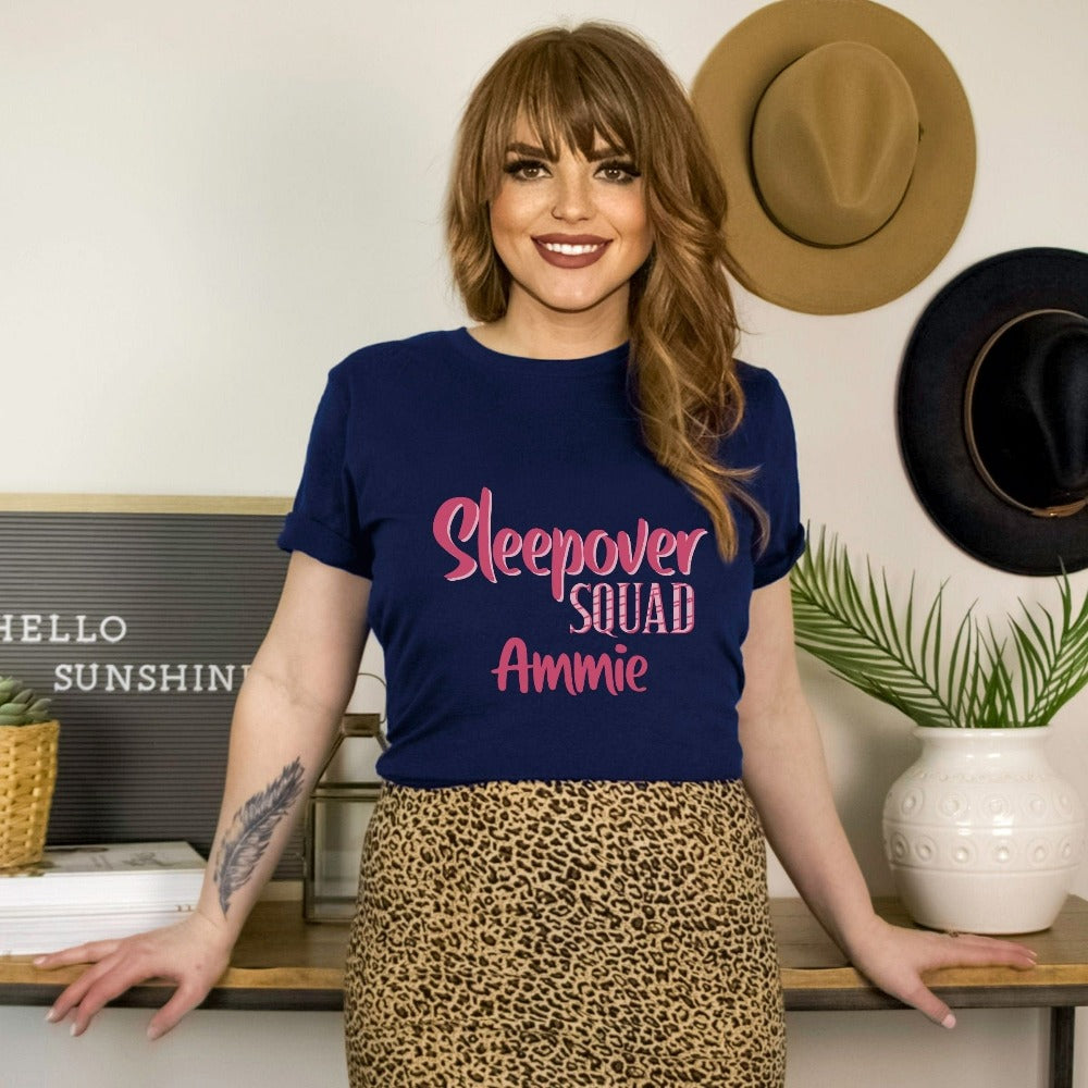 Sleepover Squad Customized T-Shirt – Jonomea