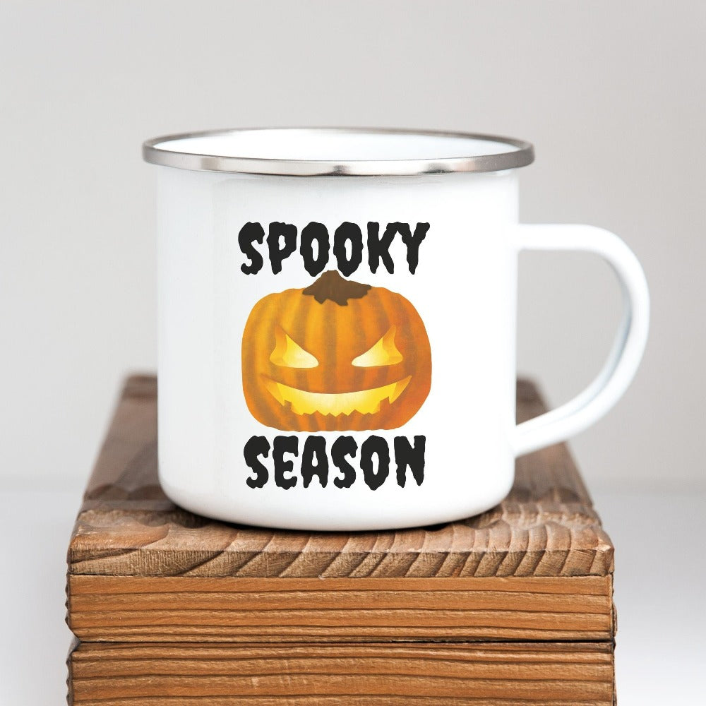Pumpkin Spice Season Fall coffee mug. Ready for pumpkin harvests, bonfires, adorable gifts, hayrides, family thanksgiving reunions, vibrant autumn colors, Halloween and all things cozy? Grab this super adorable gift idea perfect for the holiday season's activities