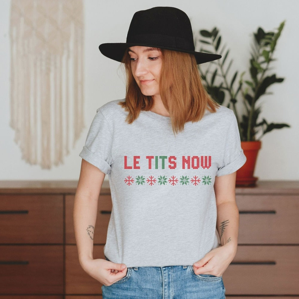 Holiday Shirts for Women, Christmas T-Shirts, Group Xmas Party Tees, Xmas Vacation Shirt, Christmas Family Pajamas, Christmas Tees for Best friend Bestie BFF