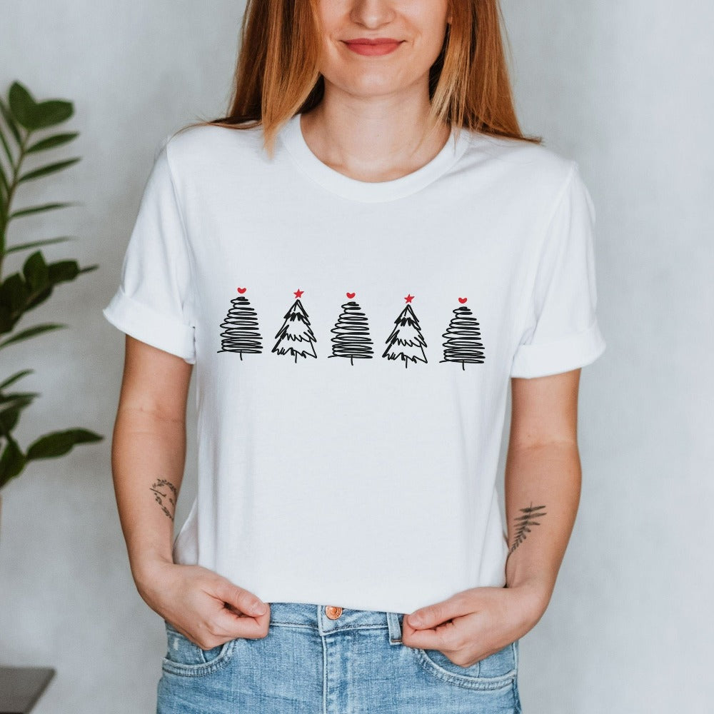 Holiday Shirts for Women, Matching Christmas Party Tees, Family Xmas Vacation Shirt, Group Christmas Tee, Merry Christmas Gift