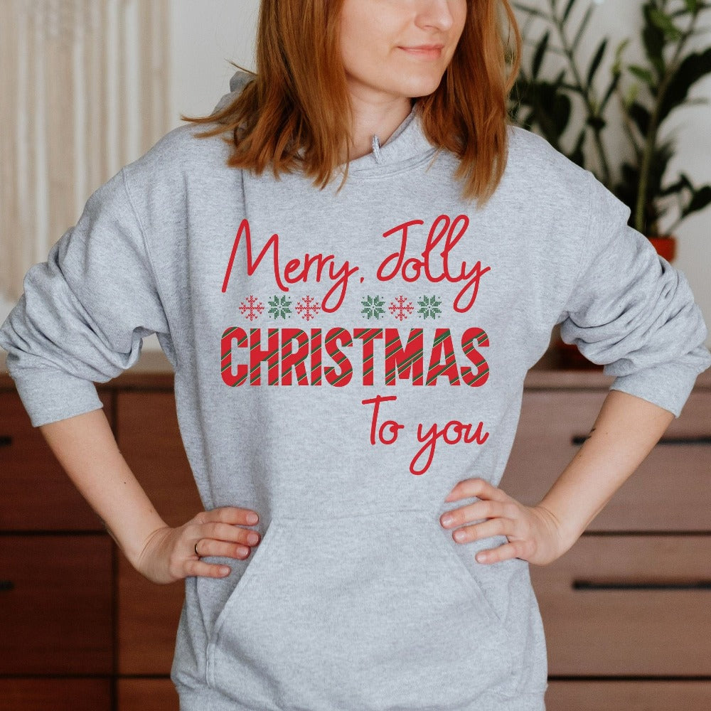 Holiday Sweatshirt, Christmas Sweater for Women, Christmas Shirt Ideas, Matching Family Christmas Sweatshirt, Xmas Holiday Top