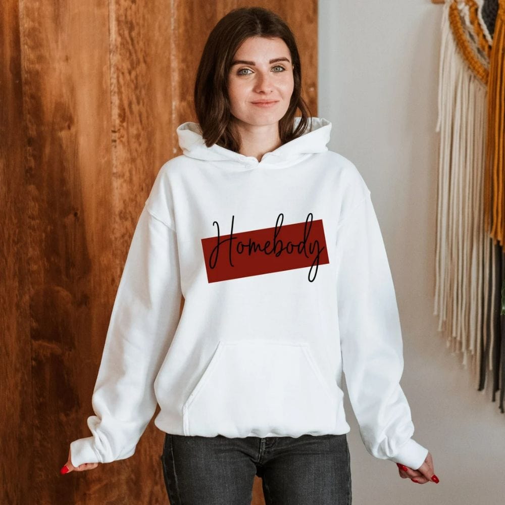 This hoodie is a great introvert gift idea for those who likes at home and distancing. A homebody hoodie for anti social person like your mother, wife, daughter, husband, and sister. Perfect on people who thinks that staying at home is a happy day.