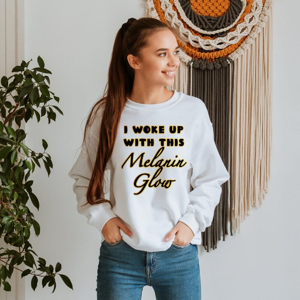 This Black Culture Tee supports black queens, Afro-Americans, African-Americans, and strong black girls to feel the freedom in loving their culture and Afro-American roots. Get your best sweatshirt for seasons like Autumn, Spring, Winter, and Fall.