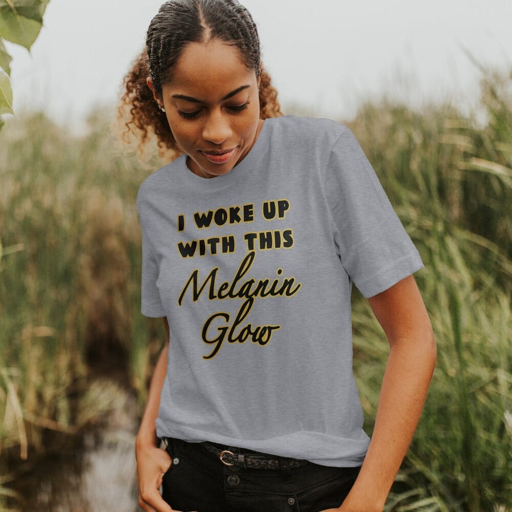 This Afro Women Gift t-shirt portrays women empowerment, empowering young women, and authenticity. Grab this black woman shirt, strong black women's shirt, gift shirt, black power shirt, and black girl gift for your loved ones.