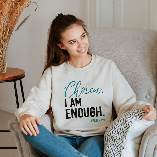 Chosen. I am Enough 1 Peter 2:9 Mug – Jonomea