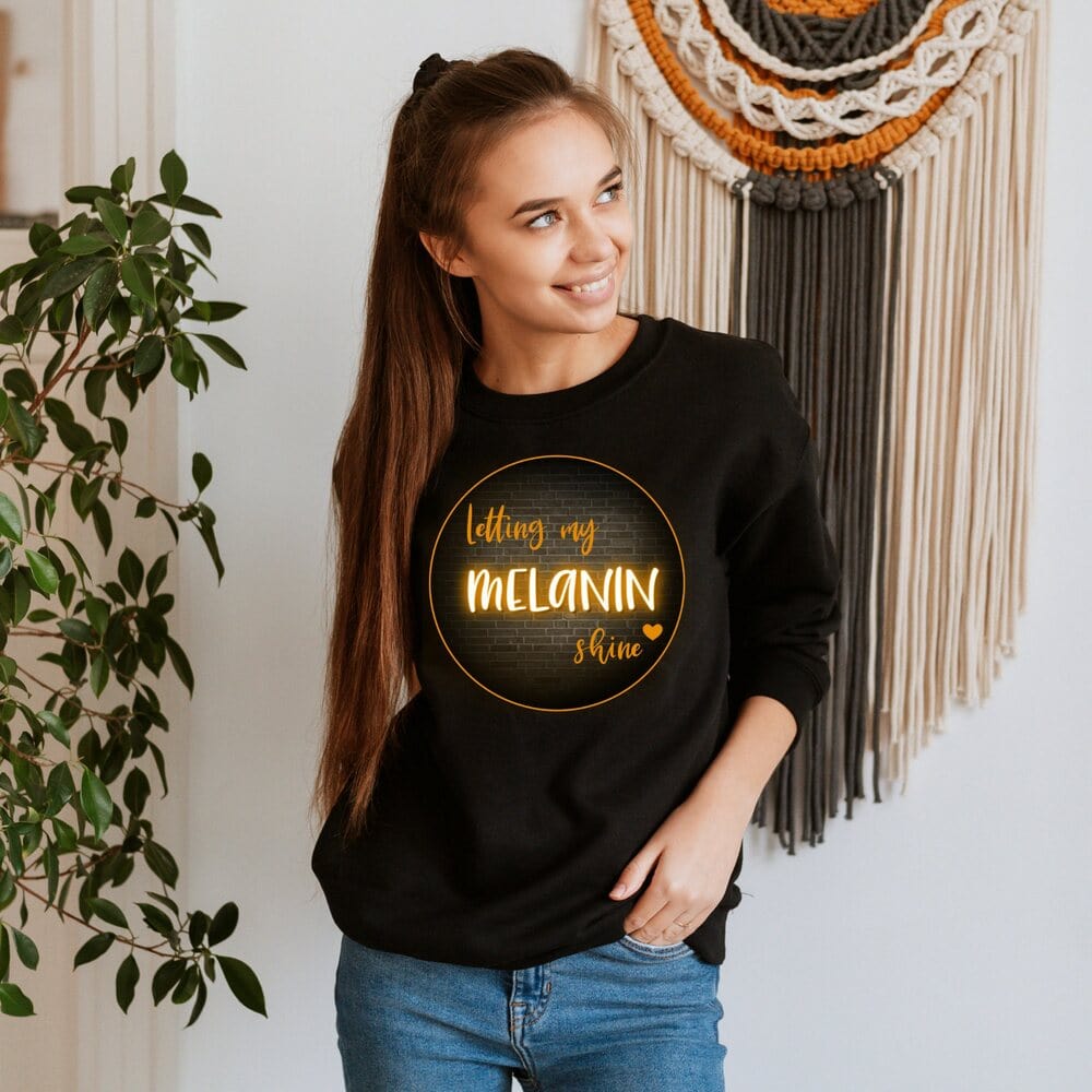 This Juneteenth Girl Shirt supports black queens, Afro-Americans, African-Americans, and strong black girls to feel the freedom in loving their culture and Afro-American roots. Get your best sweatshirt for seasons like Autumn, Spring, Winter, and Fall.