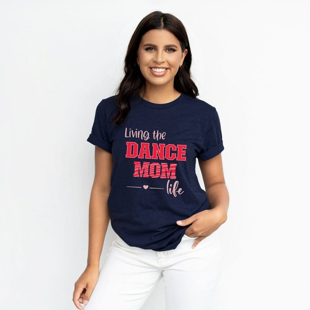 This dance mom life shirt will show their hidden dancing skills and dance spirit on stage. The statement message on the ballet fan shirt is simple yet classy, comes with different colors you can choose from, and is tailored to fit every woman.