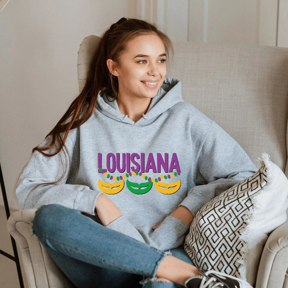 Premium Women's Louisiana Hoodie