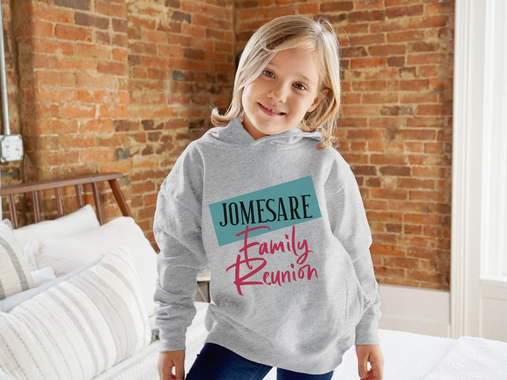 Celebrate family time with this custom matching group hoodie. A perfect souvenir gift idea for lasting memories during time spent with loved ones. Great for family reunion, vacations, summer break camping and other adventures and outdoor activities.