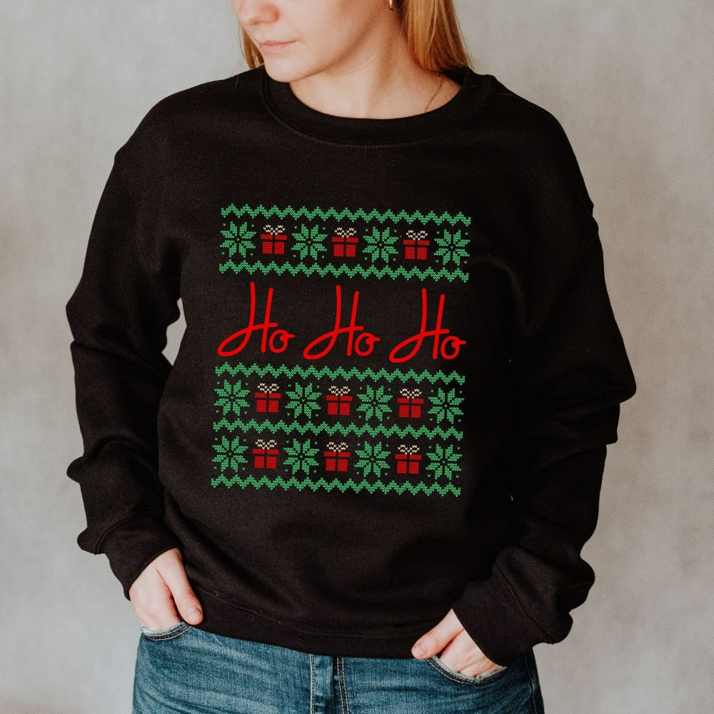 Matching Christmas Sweatshirt, Holiday Gifts for Friends, Family Reunion Christmas Shirt, Christmas Vacation Sweatshirt, Holiday Top for Couple Group Xmas Crew