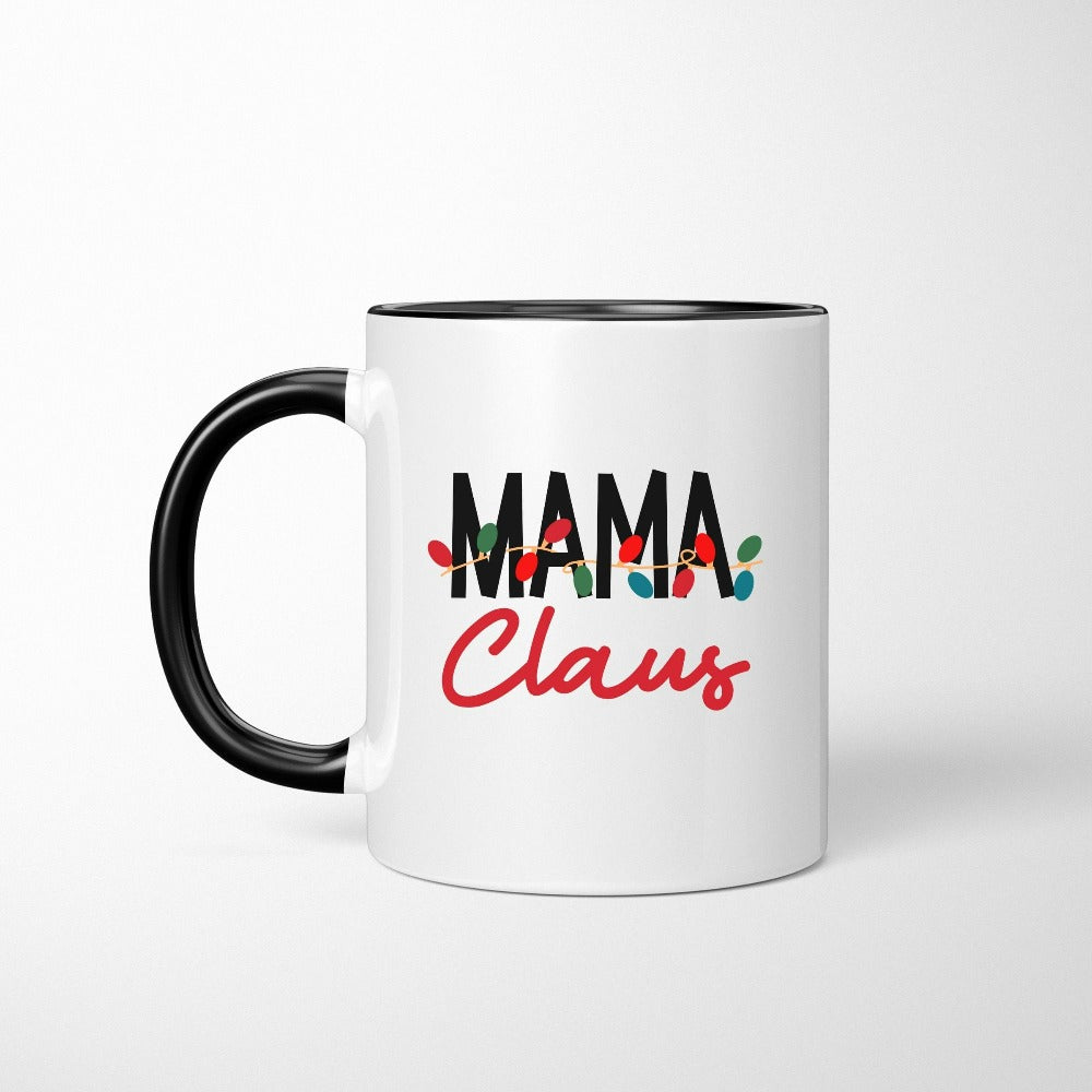 Merry Christmas Coffee Mug for Grammy, Christmas Holiday Family Gift Idea, Hot Chocolate Mug, Holiday Stocking Stuffer, Funny Santa Mug