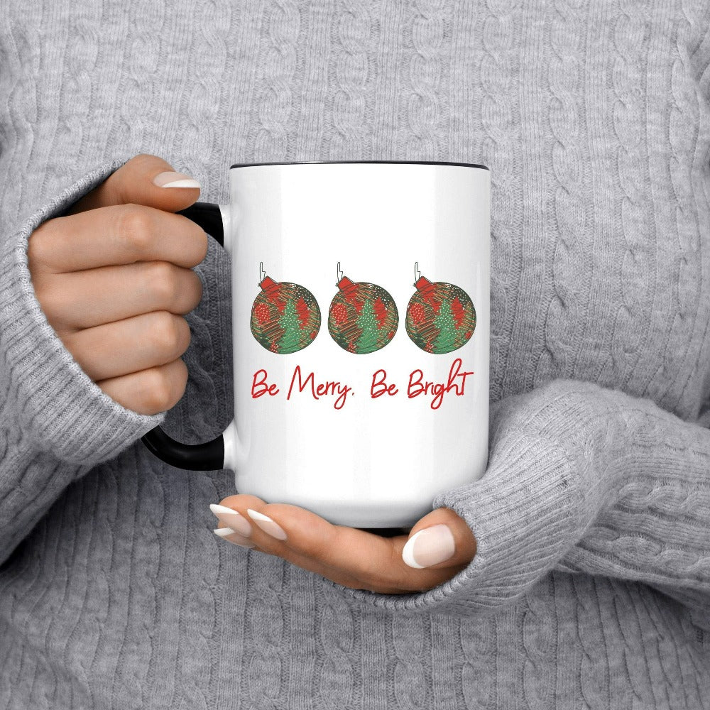 Merry Christmas Coffee Mug, Holiday Mugs, Christmas Mugs, Christmas Gift Ideas for Mom Grandma Friend, Cute Xmas Gift for New Teacher