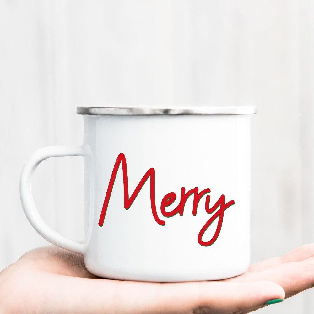 Merry Christmas Coffee Mug, House Christmas Mug, Holiday Gifts for Family Friends, Christmas Movie Watching Mug, Beverage Ceramic Mug, Xmas Cup