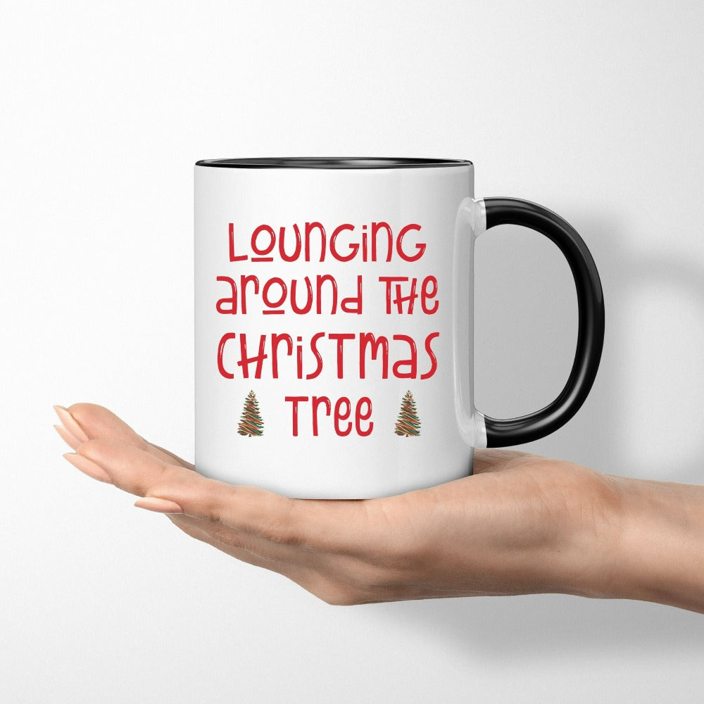 Merry Christmas Coffee Mug, Winter Christmas Holiday Family Gifts, Santa Matching Group Xmas Campfire Cup, Hot Chocolate Enamel Mug, Christmas Mug