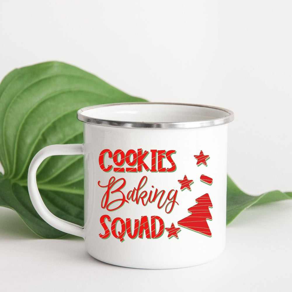 Christmas Mug, Merry Christmas Gifts, Cute Holiday Gifts for Grandma Mother Friend, Funny Xmas Presents for Family, Holiday Camping Cups, Santa Gift