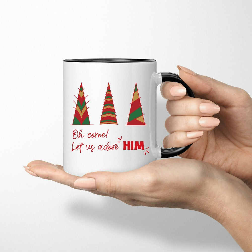 Merry Christmas Mug, Christmas Carol Gift Ideas, Holly Jolly Fa La La Song Coffee Mug, Holiday Hot Chocolate Mug Gift, Xmas Gift Idea, Christmas Cup