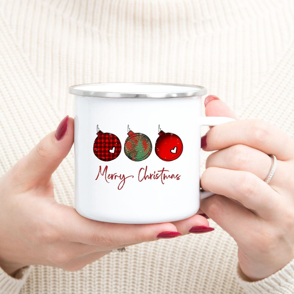 Merry Christmas Mug, Christmas Holiday Coffee Mug, Holiday Hot Chocolate Mug, Gift for Mug, Grandma Santa Gifts, Xmas Gift for Staff