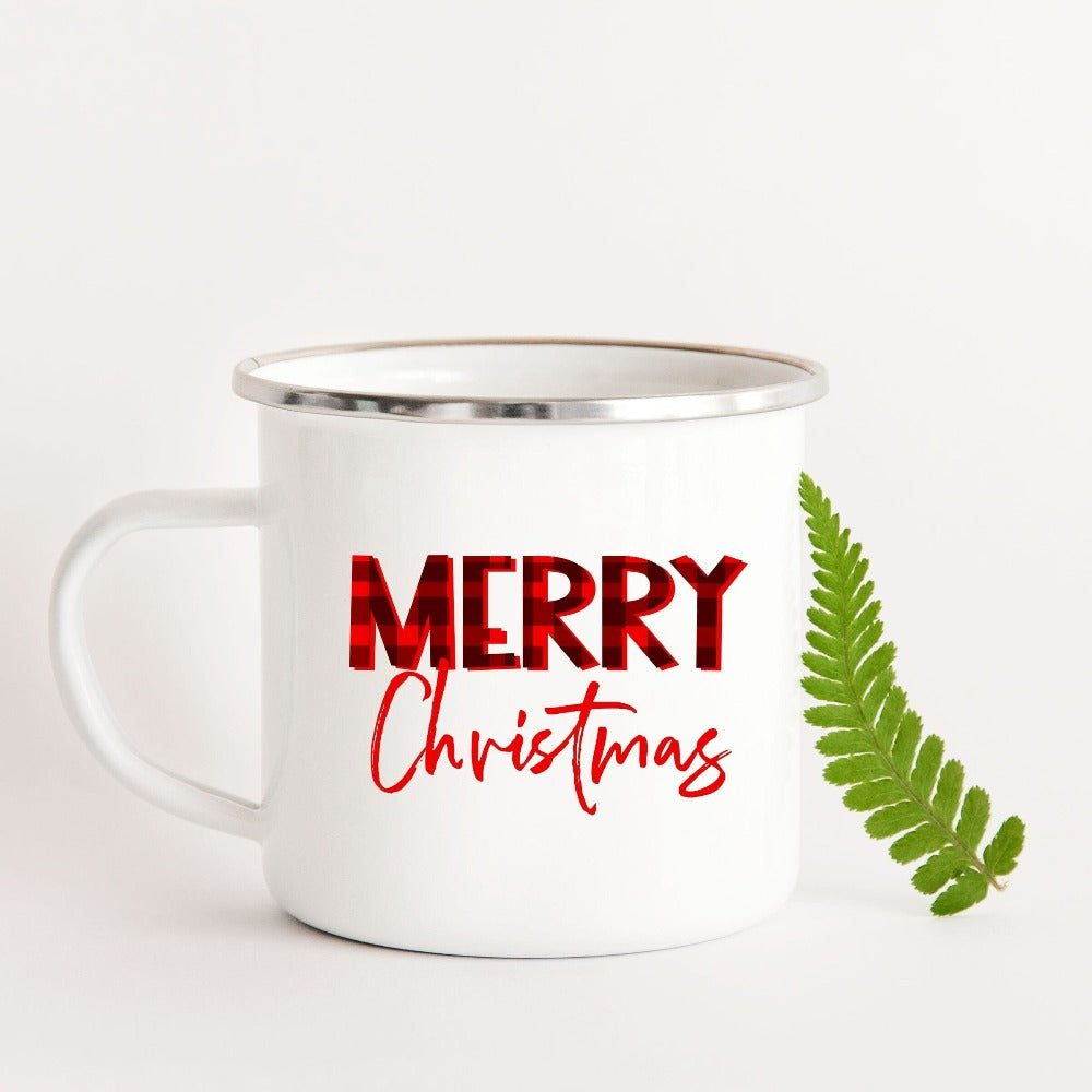 Merry Christmas Mug, Christmas Holiday Coffee Mug, Holiday Hot Chocolate Mug, Gift for Mug, Grandma Santa Gifts, Xmas Gift for Staff 