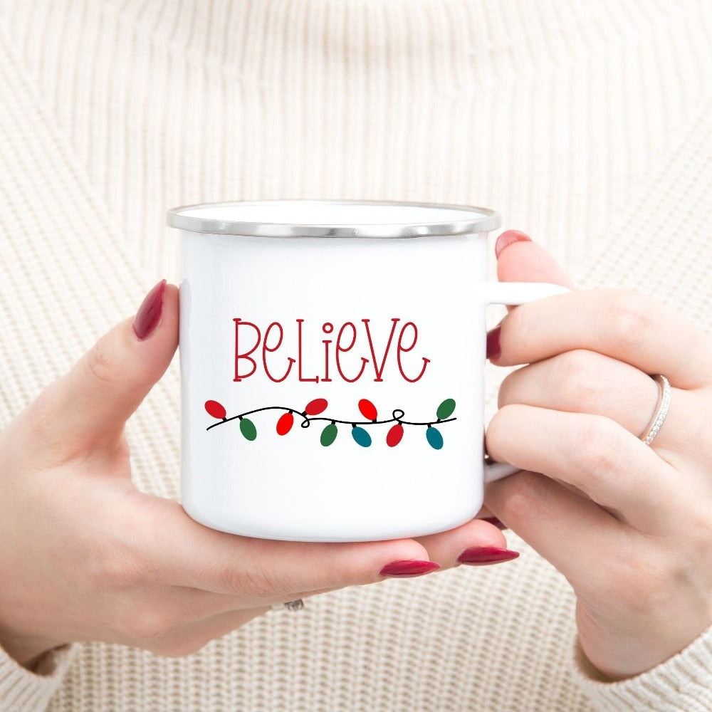 Merry Christmas Mug, Winter Holiday Coffee Mug, Christmas Gift for Mom, Hot Chocolate Mug, Christmas Break Gift for Teacher, Office