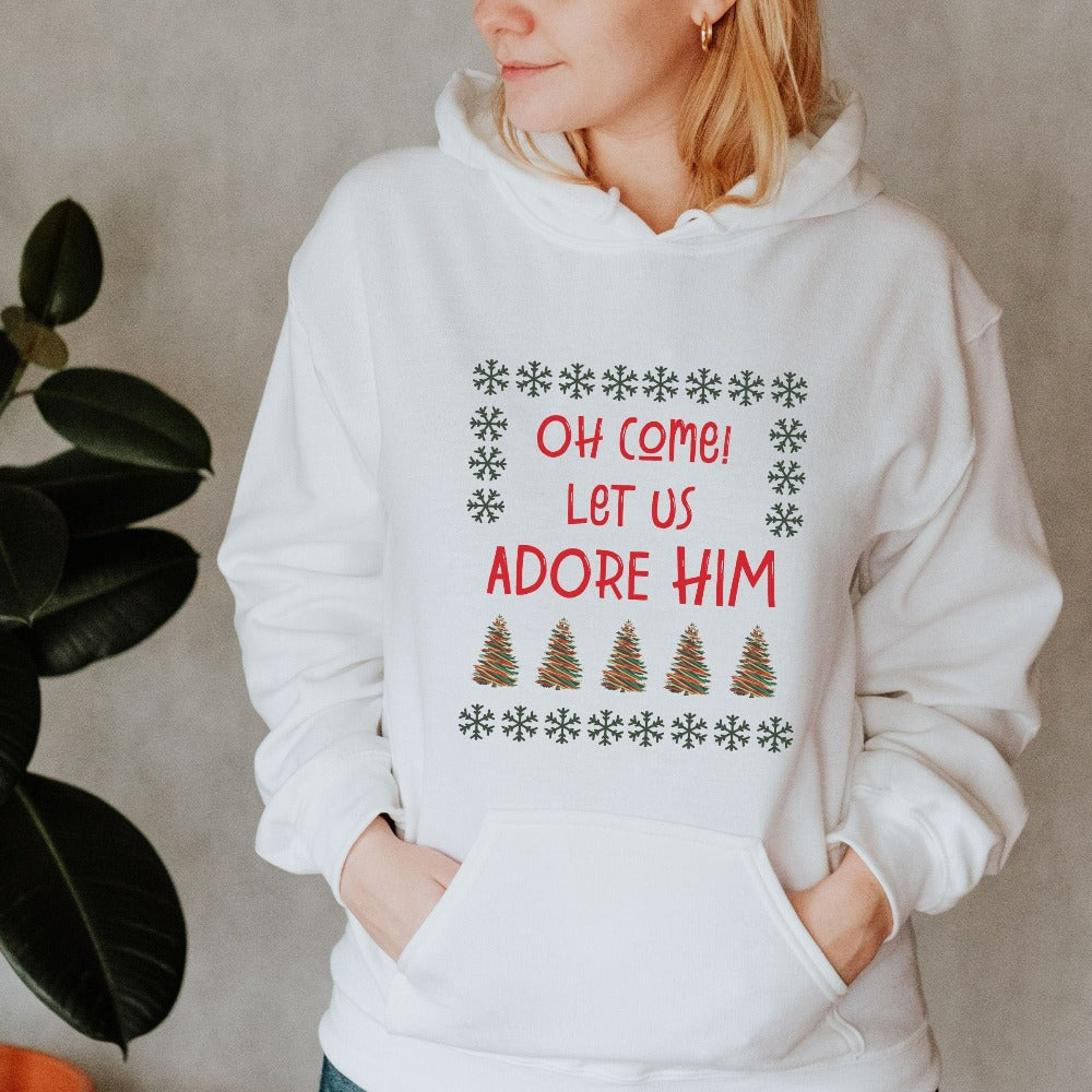 Merry Christmas Sweater, Christmas Holiday Sweatshirt, Xmas Vacation Gift, First Christmas Couple Outfit, Cute Matching Family Christmas Shirt