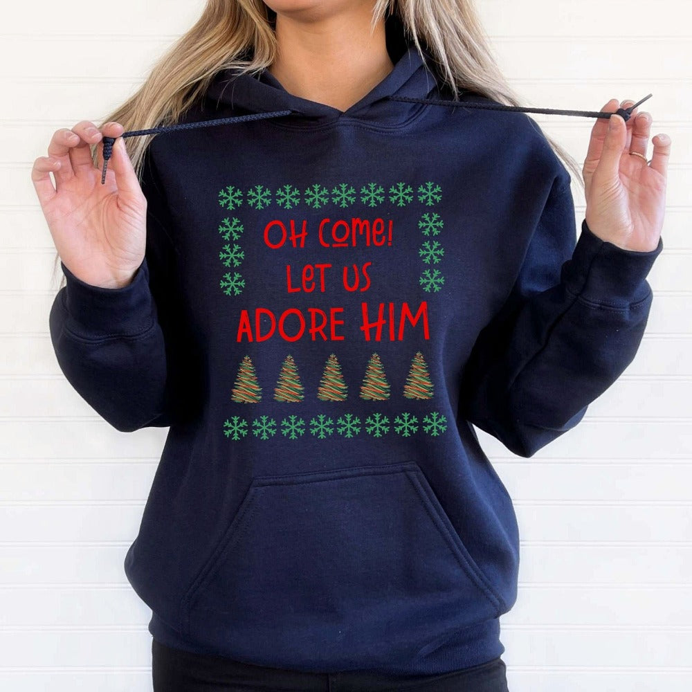 Merry Christmas Sweater, Christmas Holiday Sweatshirt, Xmas Vacation Gift, First Christmas Couple Outfit, Cute Matching Family Christmas Shirt