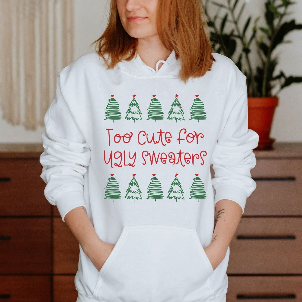Merry Christmas Sweatshirt, Happy Holiday Season Outfit Friends Coworker, Christmas Crewneck Sweatshirt, Womens Xmas Sweater, Teacher Xmas Gift