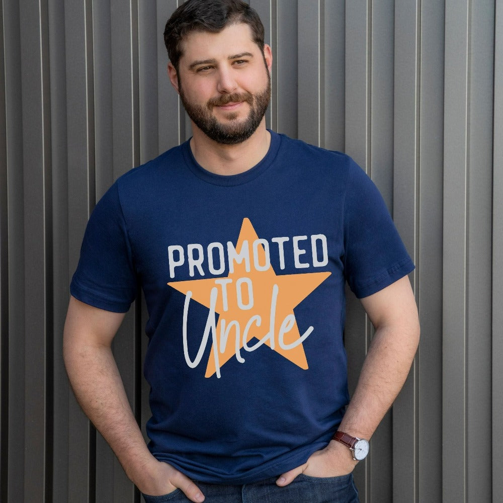 Promoted to Uncle Star T-Shirt