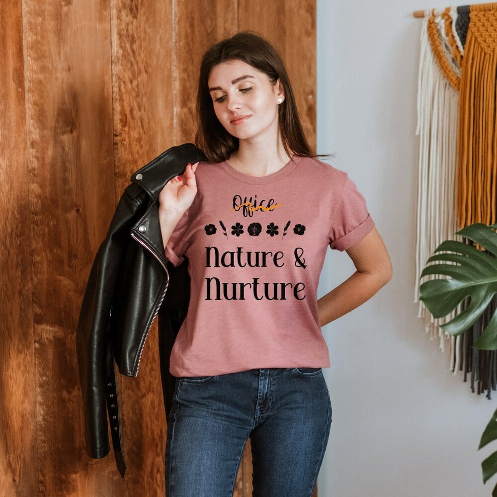 Live your life to the fullest with this remote worker gift, virtual working t-shirt, farmer t-shirt, gift for a co-worker, shirt for the office, plant girl tee, plant lady, vacation shirt, out of office shirt, and make this statement shirt stand out. 