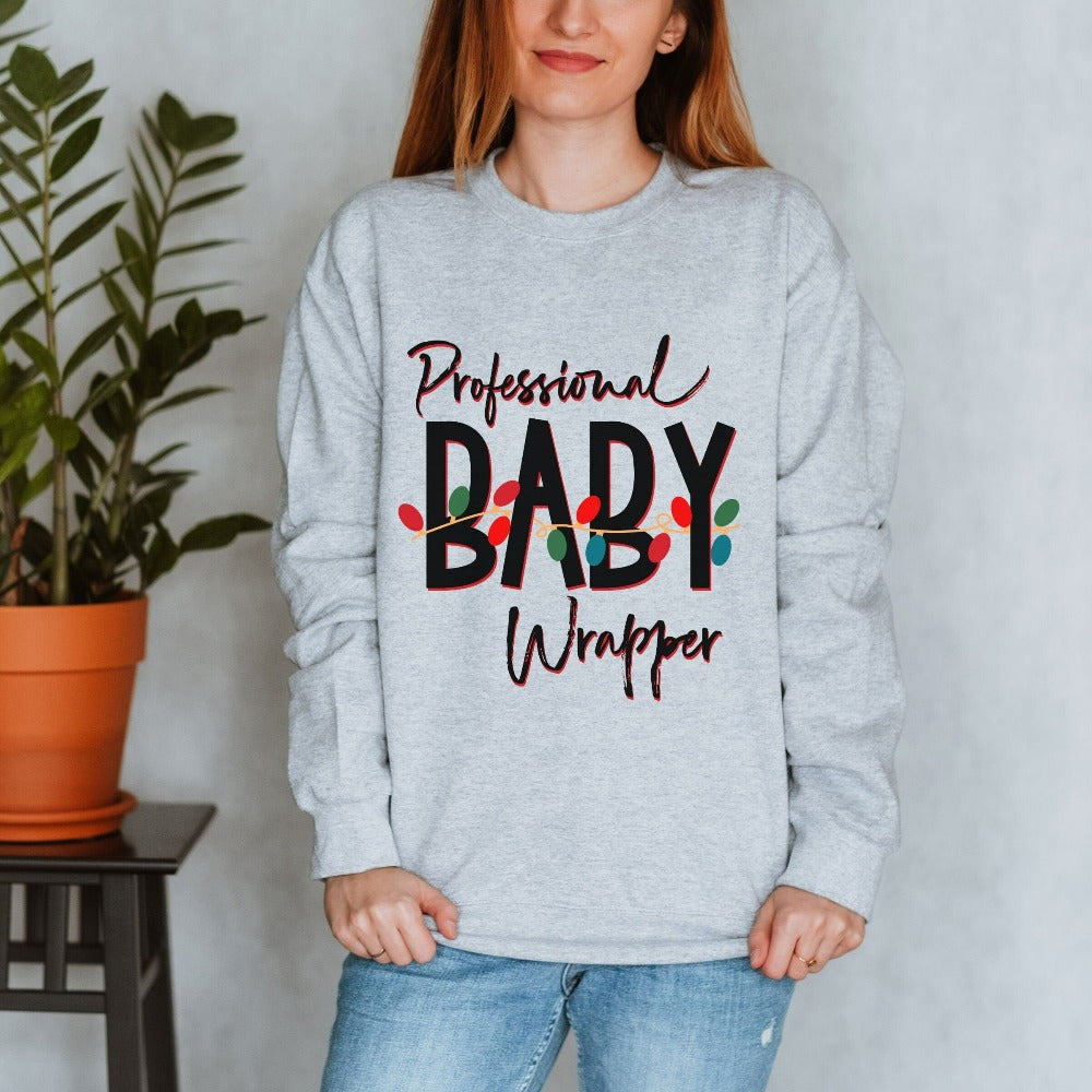 Pediatrician Christmas Sweatshirt, NICU PICU Nurse Christmas Sweater, Hospital Christmas Outfit for Nursing Student, Nurse Xmas Top