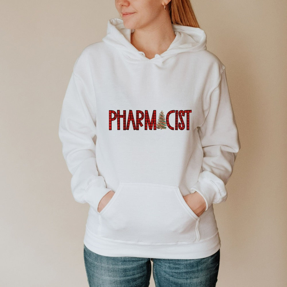 Pharmacist Christmas Sweatshirt, Pharmacist Christmas Gift, Doctor of Pharmacy Sweatshirt, Pharmacology PharmD Pharm D Rx Xmas Gifrs