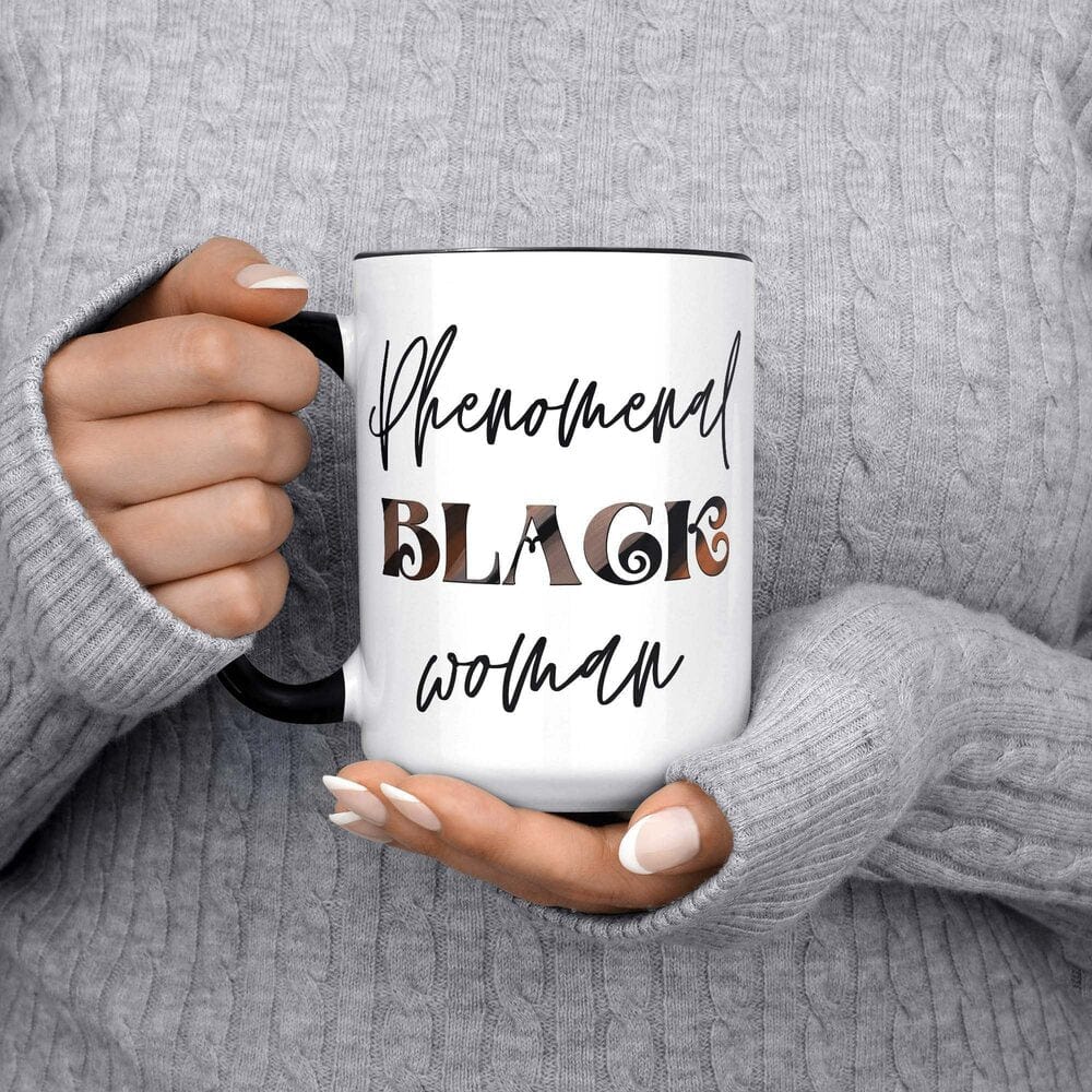 This Afro-Centric Melanin Mug is the perfect gift for a mother, best friend, girl boss, or workmate. Feel the vibe of drinking your favorite drink with our coffee mug while watching movies, working at home or listening to African-American music.