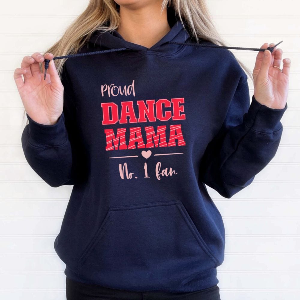 This empowered dance mama hoodie is a perfect gift idea. A trendy hoodies during music recital, jazz, ballet, and sports practice. This contemporary hoodie is an ideal gift for teen, mom, grandma or granny on birthday and mother's day.