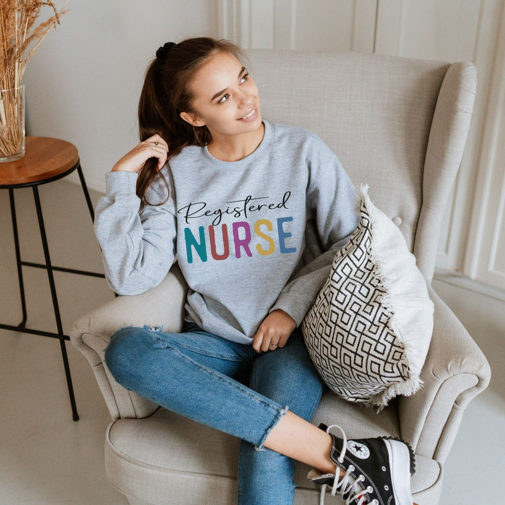 Registered Nurse Sweatshirt – Jonomea - Main Image