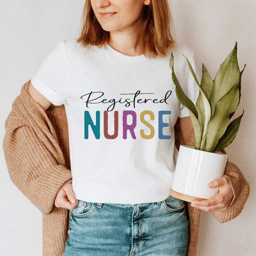 RN Nurse Shirt, Emergency Room Matching TShirt, Intensive Care Unit Nurse Tee, Registered Nurse Gift for Birthday, Nursing RPN Shirt 