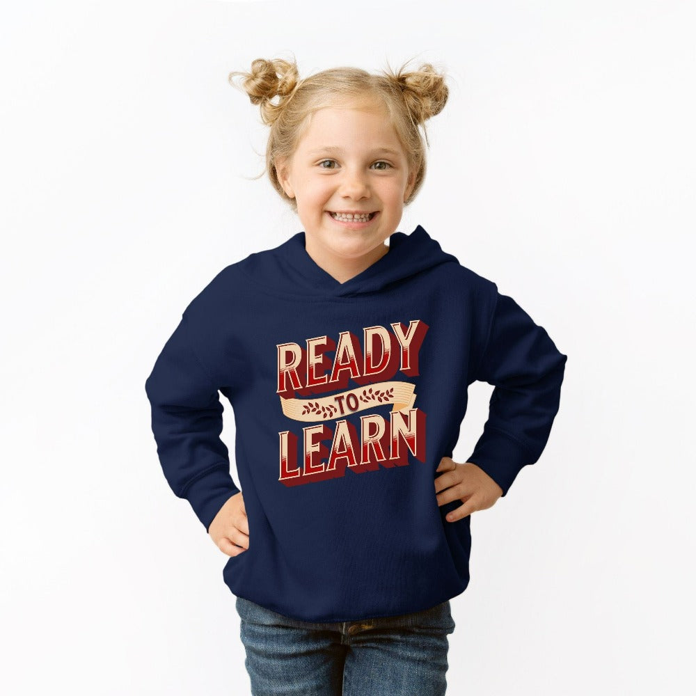 Bright, vibrant new grade, back to school sweatshirt gift idea for your genius. For first day of school, school field trips, 100 days of school, graduation or a new grade. Perfect 1st day shirt outfit for everyday use in or out of classroom. Elementary, middle and high school grade hoodie.