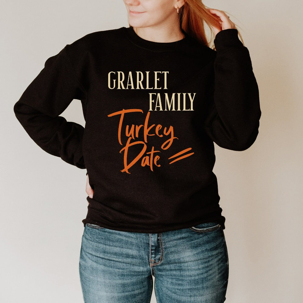 Get the turkey vibes with a custom family thanksgiving group outfit. Perfect for holidays, family reunions, family trips including grandparents, mom dad sibling, kids and infants. Make this years traditions extra special with a customized gift idea.
