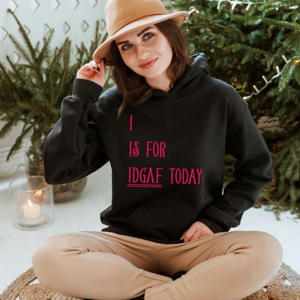 This empowered hoodie is a perfect gift idea for women. A sassy hoodie with a cute funny design. An ideal gift on birthday, mother's day and Christmas for your mom, wife and sister who loves hilarious and sarcastic quotes.