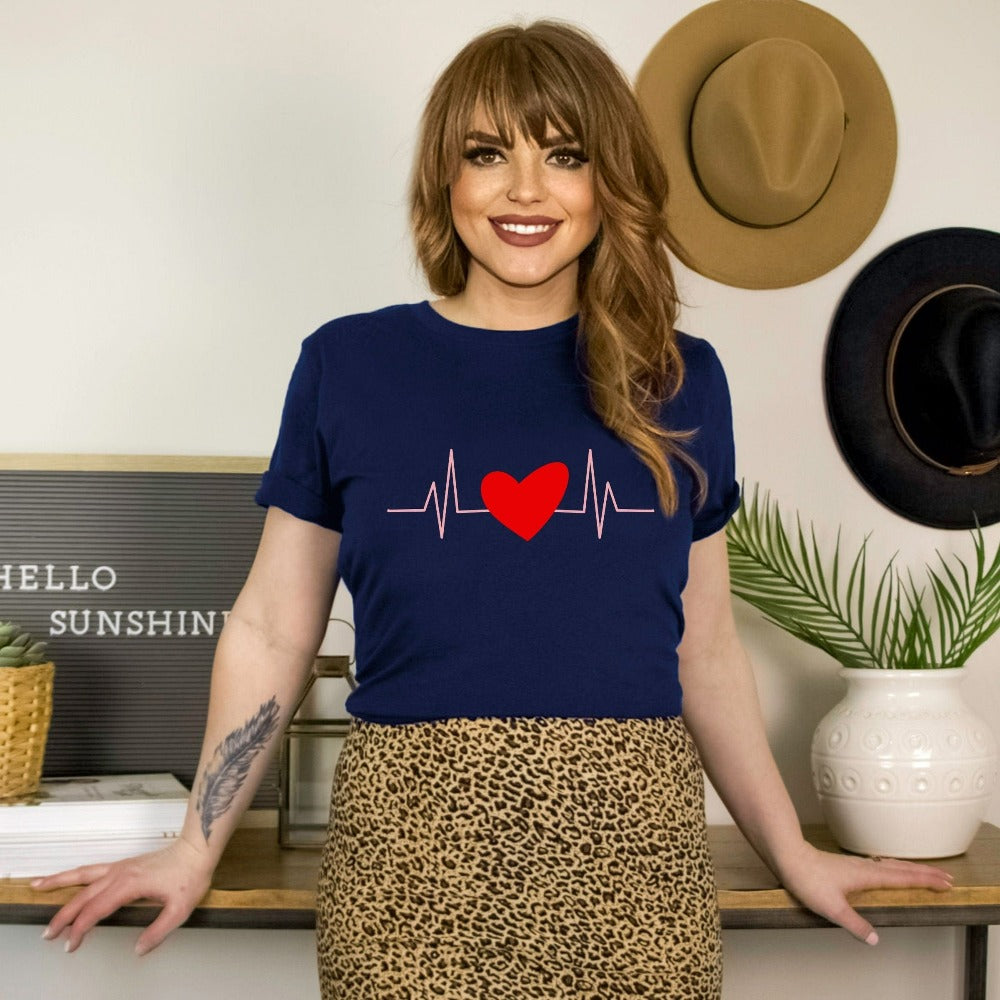 Heartbeat Heart T-Shirt – Jonomea - Main Image