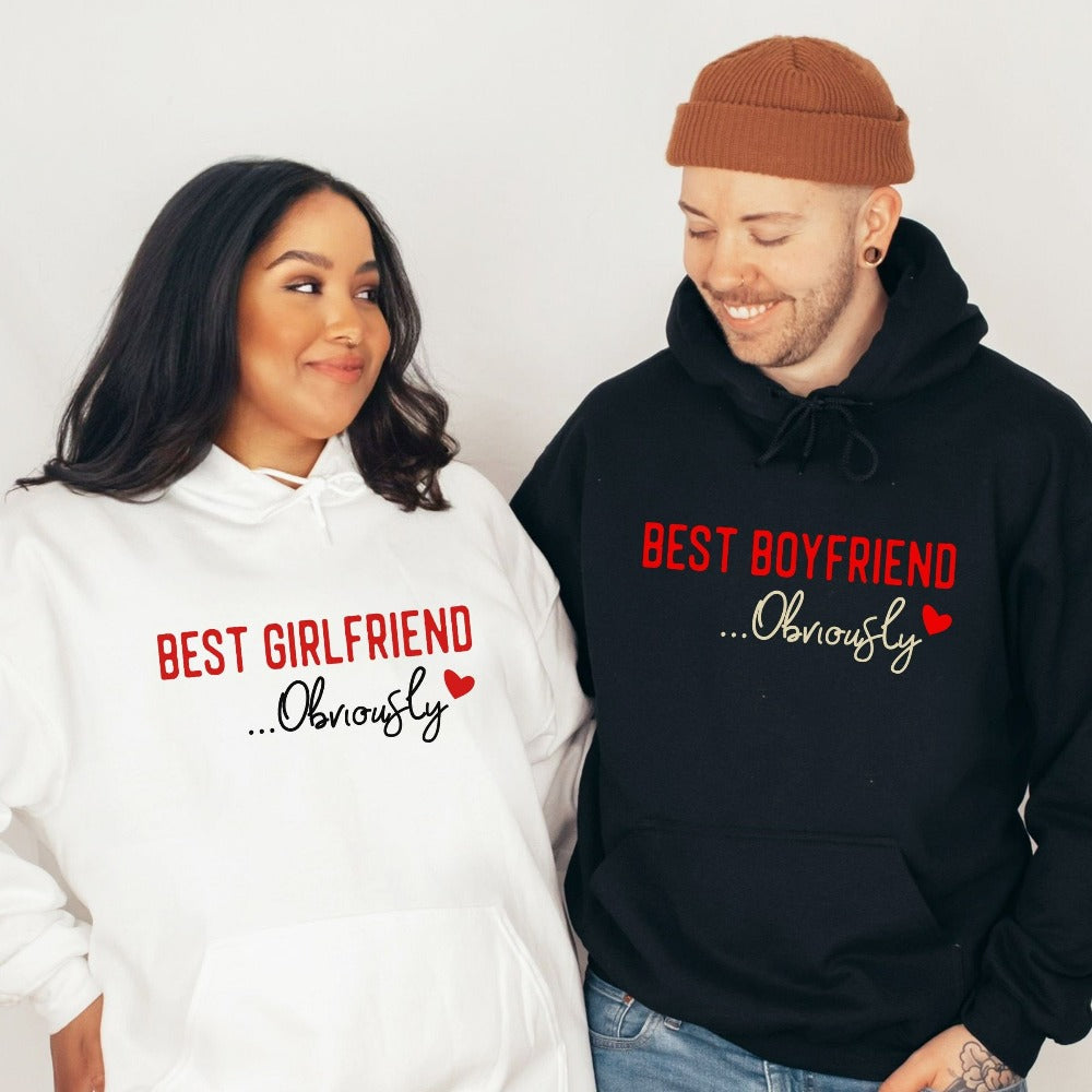 Valentine's Day Sweatshirt, Funny Boyfriend Gift, Cute Girlfriend Sweater, Romantic Shirts for Lady, Valentines Day Gift for Her, GF BF Top