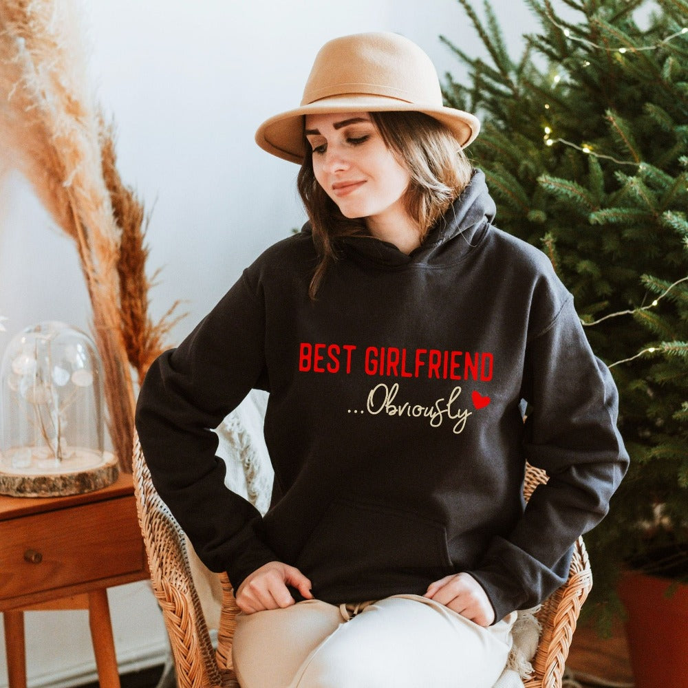 Valentine's Day Sweatshirt, Funny Boyfriend Gift, Cute Girlfriend Sweater, Romantic Shirts for Lady, Valentines Day Gift for Her, GF BF Top