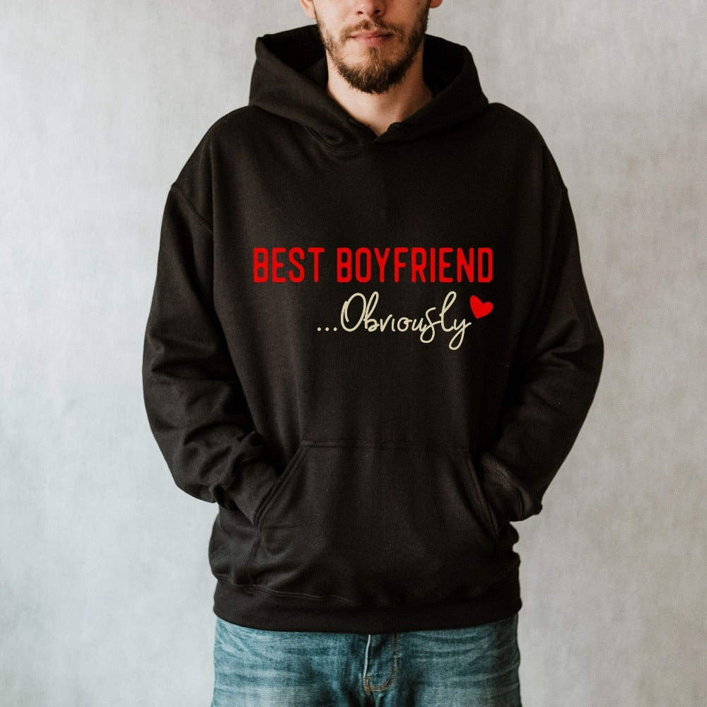 Valentine's Day Sweatshirt, Funny Boyfriend Gift, Cute Girlfriend Sweater, Romantic Shirts for Lady, Valentines Day Gift for Her, GF BF Top