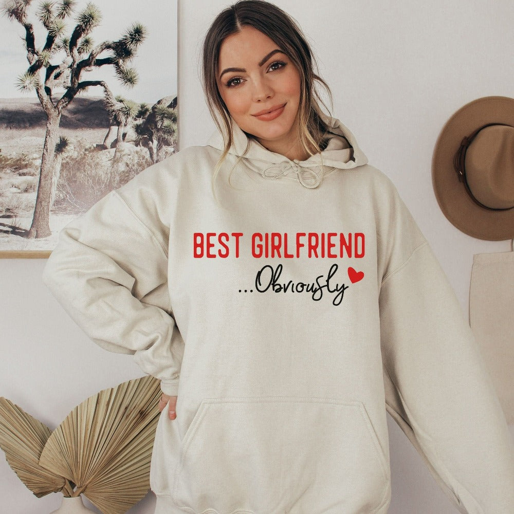 Valentine's Day Sweatshirt, Funny Boyfriend Gift, Cute Girlfriend Sweater, Romantic Shirts for Lady, Valentines Day Gift for Her, GF BF Top