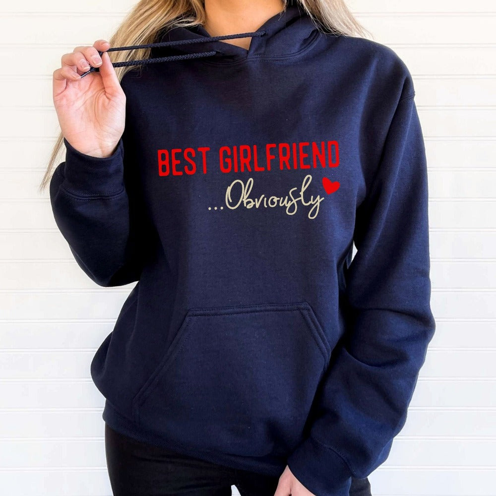 Valentine's Day Sweatshirt, Funny Boyfriend Gift, Cute Girlfriend Sweater, Romantic Shirts for Lady, Valentines Day Gift for Her, GF BF Top