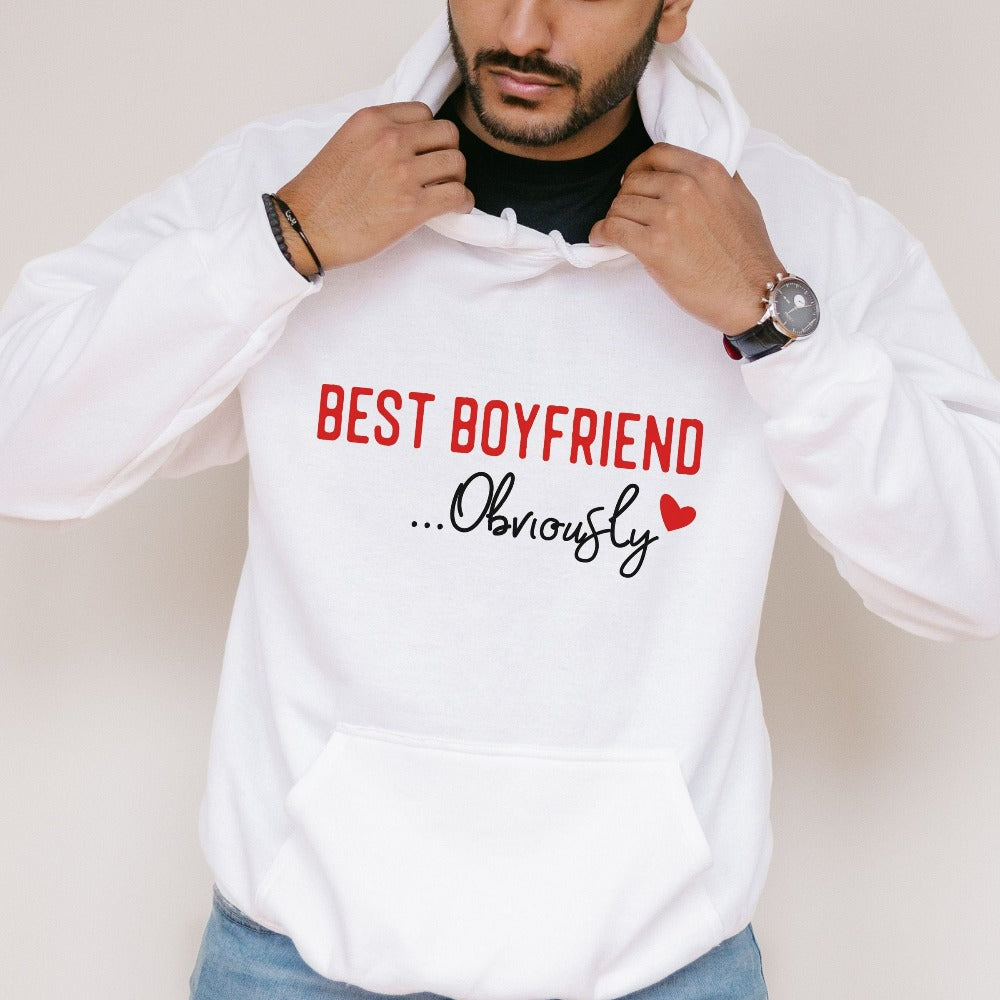 Valentine's Day Sweatshirt, Funny Boyfriend Gift, Cute Girlfriend Sweater, Romantic Shirts for Lady, Valentines Day Gift for Her, GF BF Top