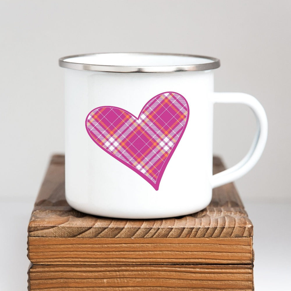 Valentines Coffee Mug Gift, Couple Valentines Mug, Cute Heart Cup for Wife Spouse, Mug Gift for Heart Day, First Valentine's Day Mug 