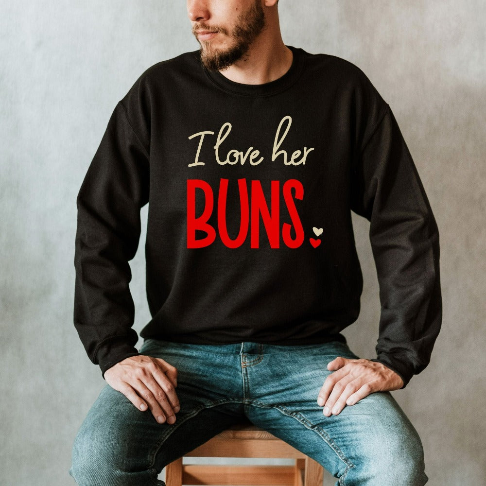 Valentines Crewneck Sweatshirt, Valentine's Gift for Couple, Newlyweds Husband Wife Anniversary Shirts, Honeymoon Travel Sweater